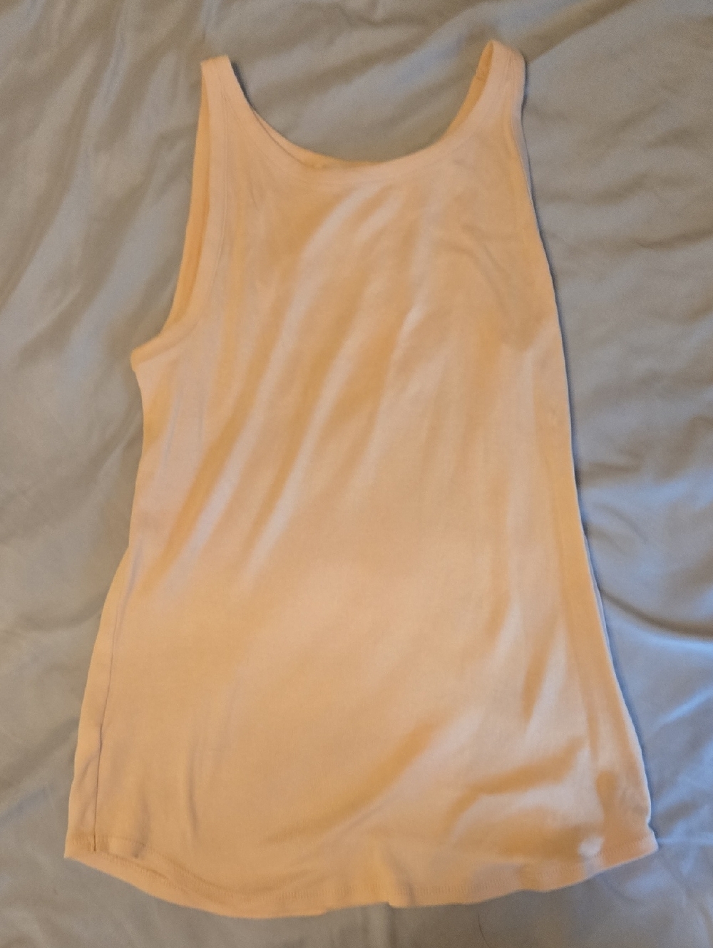 LOFT Peach Scoop Neck Tank Top